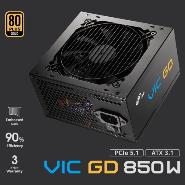 老品牌速配 全汉带来 VIC GD 系列电源：仅拥有 3 年质保的金牌非模组 ATX