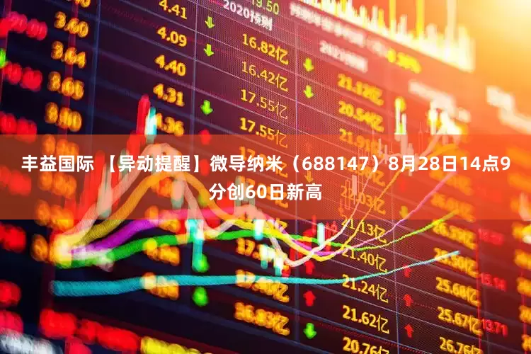丰益国际 【异动提醒】微导纳米（688147）8月28日14点9分创60日新高